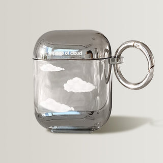 Cloud Pattern Mirror Airpods Case