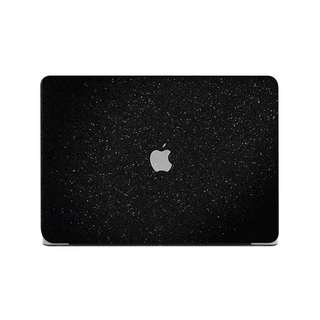 Black Glittery Macbook Case Cover