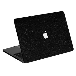 Black Glittery Macbook Case Cover