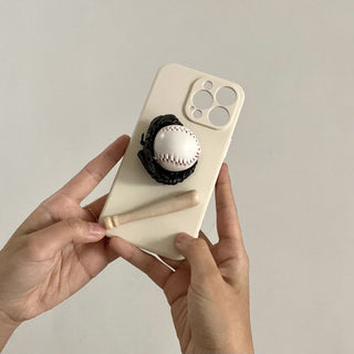 3D Baseball Silicone IPhone Case Soft Compatible with iPhone