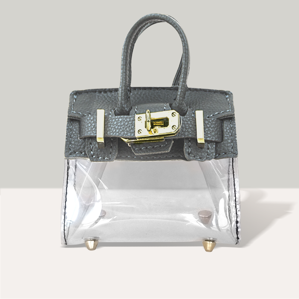 Hermes clear bag mini sale