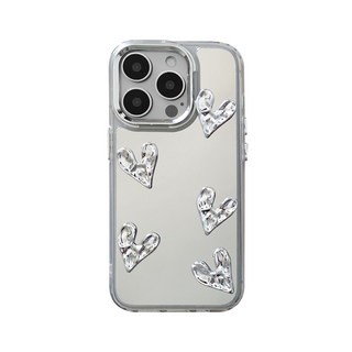 3D Love Heart Mirror IPhone Case