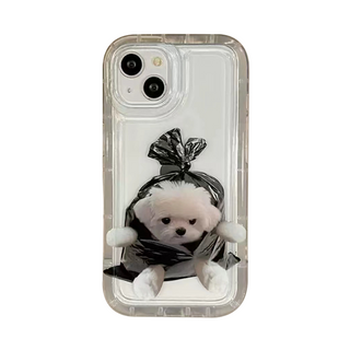 Trash Bag Animal Phone Case Couple Case