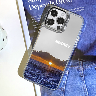 Sunset On The Sea Mirror Phone Case