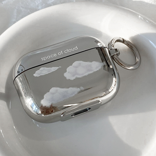 Cloud Pattern Mirror Airpods Case