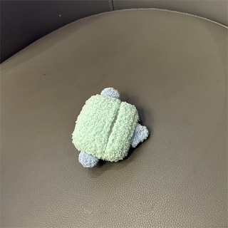 Minty Green Fluffy Hangyodon Airpods Case