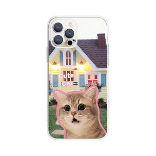 Sunglasses Cat And Dog Silicone Phone Case Couple Case