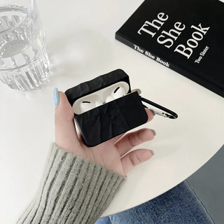 Black Ripple Silicone AirPods Case Cover