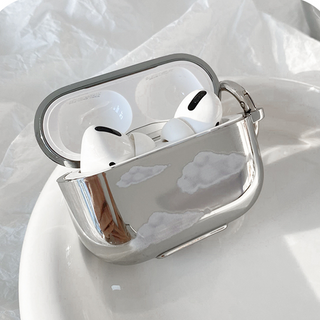 Cloud Pattern Mirror Airpods Case