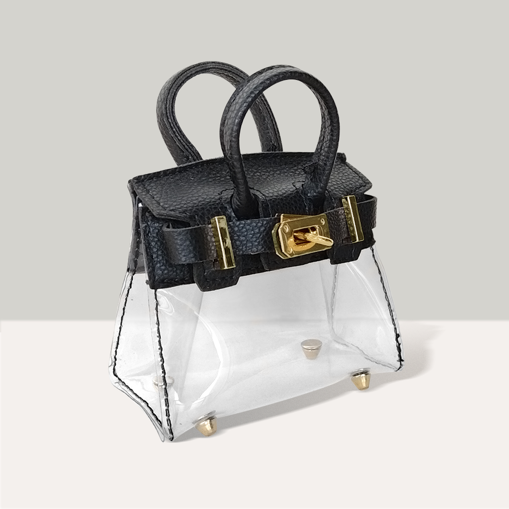 See through birkin discount bag