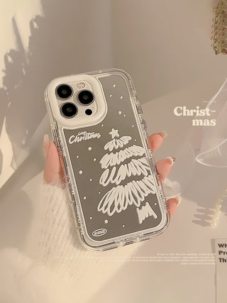 Christmas Series Mirror Acrylic Phone Case