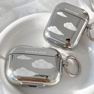 Cloud Pattern Mirror Airpods Case