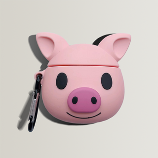 Cute Pink Pig Airpods Case