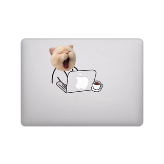 Cat Dog Pattern Hard Macbook Case Cover Couple Case