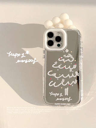 Christmas Series Mirror Acrylic Phone Case