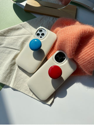 Candy-colored Phone Case With Phone Holder