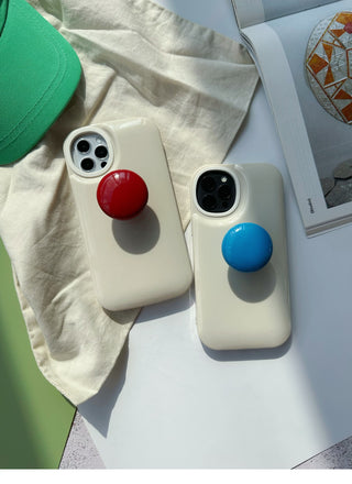 Candy-colored Phone Case With Phone Holder