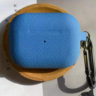 Blue Simple Silicone Airpods case