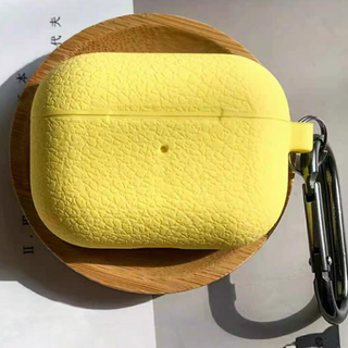 Yellow Simple Silicone Airpods case