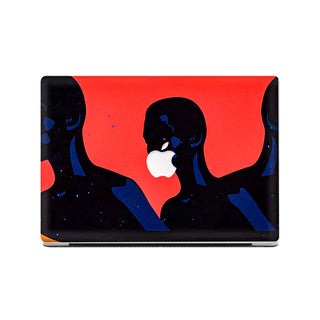 Black Silhouette Macbook Case Cover