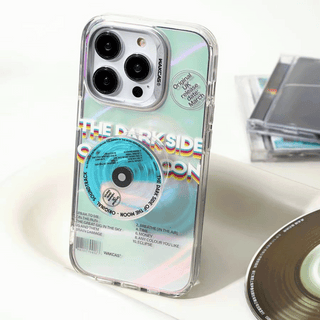 Laser Clear Phone Case With Record Phone Holder